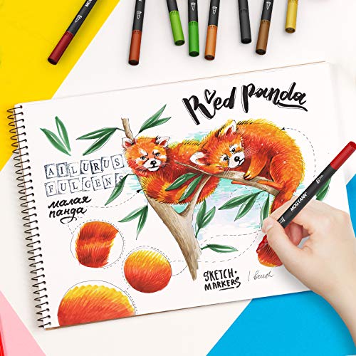 fine tip pens for coloring book pages