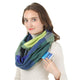 Travel Scarf, Infinity Scarf with Secret Hidden Zipper Pocket (F03)